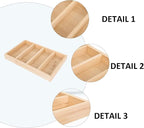 SEWACC Wooden Glasses Tray Sunglasses Storage Tray Eyewear Organizer Creative Display Rack for Home and Shop with 4pcs Set