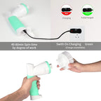 Electric Spin Scrubber, Bathroom Cleaning Brush Shower Scrubber Portable Rechargeable, Power Scrub Brush for Bathtub Sink Tile Grout Window Sill Kitchen Stove Cooker, Household Cleaning Tools
