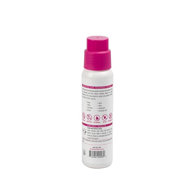 FOREVER NEW (2 pk) 7 Fl Oz Stain Remedy Liquid - Fabric Stain Remover - Built-in Brush, Scented, (14 Fl Oz Total)