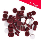 60 PCS 1 Inch Multi-Purpose Flocking Scouring Pad 400-800 Grit Duty Nylon Cloth for Polishing & Grinding,800 (Fine)
