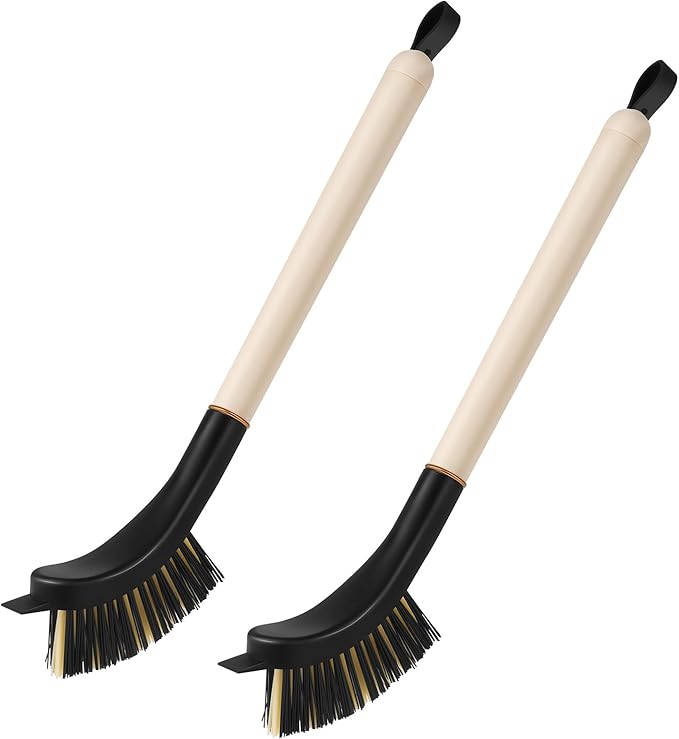 2 Pcs Cleaning Brush, Crevice Scrub Brushes for Bathroom, Kitchen, Toilet, Window Gap, Multifunctional Cleaning Tool for Thin Gap
