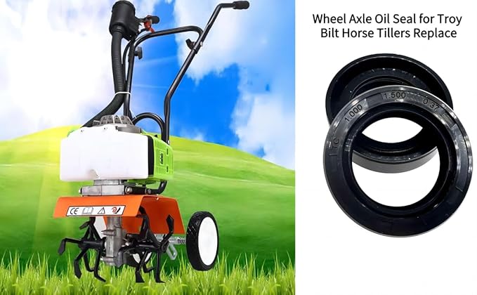 ZHLXH's 2 pk Wheel Axle Oil Seal for Troy Bilt Horse Tillers Replace 921-04031 9621 GW-9601