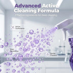 Fliwos Spray Oven Cleaner, 2026 Upgraded All-Purpose Spray Cleaner with Concentrated Cleaning Tablets, Multi-Surface Cleaning Spray for Oven, Grill, Kitchen, Bathroom and Home (1 Bottle+12 Pcs)
