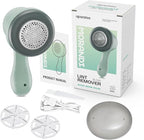 Fabric Shaver, Lint Remover for Clothes, Electric Lint Shaver with 6-Leaf Blades, Sweater Shavers to Remove Pilling for Clothing, Couch, Furniture, Fuzz, Lint Ball, Pillings, USB Rechargeable