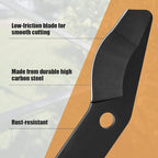 Steel Lopper Replacement Blade for Fiskars 32 Inch Bypass Lopper, 2 PCS Large Pruner Blades for Branch Cutting Gardening Tools, Black