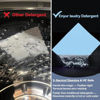 Laundry Detergent Sheets | Ultra-Portable | Travel Size | 32 Loads, 5-Second Dissolve | TSA-Approved & Eco-Friendly | 2X Stain Removal Tech | HE-Safe Detergent Sheets, Fresh Botanical Scent