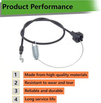 746-04626 731-05385 Forward Clutch Cable Replacement fits MTD 946-04626 Troy-Bilt Bolens Ranger Yard Machines Tillers