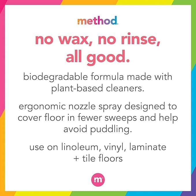 Method Squirt + Mop, Hard Floor Cleaner, 25 Ounce