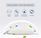 Roomimaster Vacuum Storage Bags, Vacuum Seal Space Saver Bags for Clothing, Travel Lugggage, Carry-on, Blankets, Comforters, Pillow, Bedding, 10 Combo