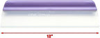 One Pass Classic 12" Waterblade Silicone T-Bar Squeegee Purple (WBL-OP2012CTY)