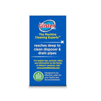 Glisten Garbage Disposal Cleaner and Odor Eliminator with Foaming Action, Removes Buildup and Cleans, Lemon Scent, 4 Uses