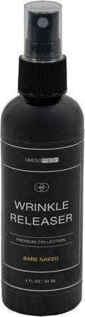 Wrinkle Releaser, Relaxes Wrinkles Quickly, Bare Naked Scent, Premium Collection, 3 Fl Oz Travel Size, Odor Eliminator, Fabric Conditioner, Anti-static Spray