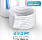 OGHom Steamer for Clothes, Handheld Clothing Steamer for Garment, 240ml Portable Travel Steam Iron (Only for 120V)