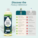 Puracy Multi-Surface Cleaner Concentrate - Plant-Powered Everyday Surface Cleaner - Natural All Purpose Cleaning Solution As Seen on TikTok (Organic Lemongrass, 16 fl oz)
