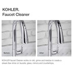 KOHLER K-EC23723-NA Faucet Cleaner, Kitchen and Bathroom Cleaner, 28 FL Oz (Pack of 2)