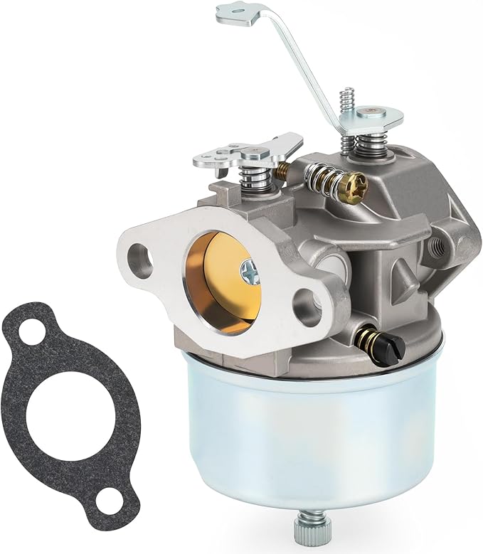 632230 Carburetor for Tecumseh 5 HP 6 HP 632272 631828 631067 631067A H30 H50 H60 HH60 HH70 Engines 4 Cycle Engine Troy Bilt Tiller Toro Snowblower Sears Tillers 47279 carb with Gasket