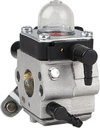 MM55 MM55C Tiller Carburetor for Sthil MM55 MM 55 Tillers MM55-Z MM55C-E String Trimmer Parts Replace Zama C1Q-S202A C1Q-S202 4601-120-0600 4601 120 0600 4134 141 0300 Air Filter