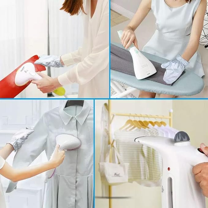 EVEME 1 Pair Garment Steamer Ironing Gloves Anti Steam Glove Heat Resistant Garment Steamer Mitt, Garment Steamer Accessories for Clothes