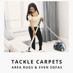 Home "Les Fleurs" Carpet Deodorizer Powder For Home, Vaccuuming Upholstery, Pet Urine, Dog Bed/Cat Litter Box– Eliminates Odors Naturally, Pet-Friendly-Pink Peony & Cherry Blossom