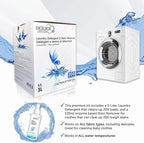 Excelsior - Laundry Detergent with Eco Bottle- Concentrated Liquid - Unscented, Biodegradable, Solvent, and Phosphate Free 3 Liter (2, New Packaging)