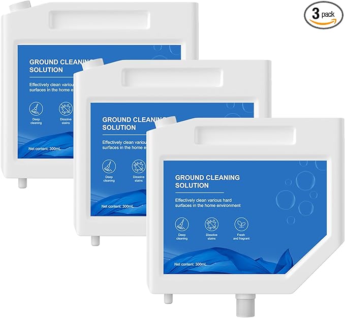 3pcs Compatible with Dreame Vacuum Cleaner Solution, Multi-Surface Floor Cleaning Solution Compatible with L10s Ultra Robot Vacuum (31.74 Fl Oz) (3 bottle)
