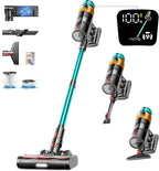 Cordless Vacuum Cleaner, 580W 48KPA 70Mins Vacuum Cleaners for Home, Stick Vacuum with Charging Dock Station, Anti-Tangle Wireless Vacumm, Rechargeable Cordless Vacuum for Pet Hair/Carpet/Hard Floor