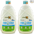 Sweat X Free & Clear Activewear Laundry Detergent – Certified Asthma & Allergy Friendly® – Hypoallergenic – Removes Toughest Stains & Odors – High-Performance Sports Wash – 45 Loads/Bottle – 2 Pack