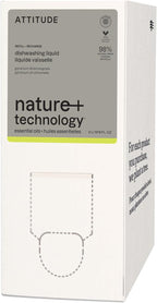 ATTITUDE Dish Soap, EWG Verified, Plant and Mineral-Based Ingredients, Vegan and Cruelty-free Household Products, Geranium and Lemongrass, 67.6 Fl Oz