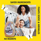 Molly’s Suds Fabric Softener Liquid for Sensitive Skin | Vinegar-Powered, Infused with Essential Oils | Fights Static, Reduces Wrinkles, Deodorizes | Lavender, 50 Loads