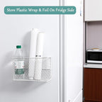 Magnetic Dryer Ball Holder For Laundry Room Organization And Storage, Metal Hanging Lint Bin Basket, Iron Mesh Dryer Ball Container Box Organizer