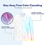 Color Absorber Laundry Sheets 216 Count, Dye Catcher to Prevent Clothes from Smearing, Fragrance Free Color Trapping Sheets for Home School or Apartment