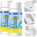 2026 Upgraded Sink and Drain Cleaner, Pipeline Dredging Agent, Sink and Drain Cleaner Powder, Multi-functional Fast-Acting Pipe Dredging Agent for Kitchen and Toilet Pipeline (2 PCS)