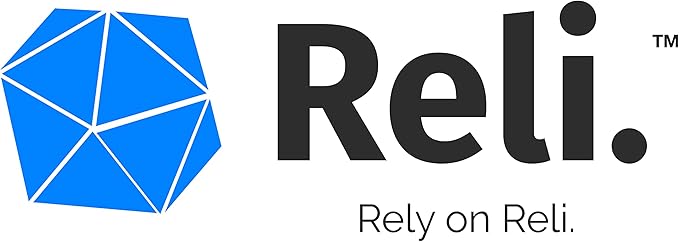 Reli. Easy Grab Trash Bags, 55-60 Gallon (150 Count) (Clear) - Star Seal Super High Density Rolls - Heavy Duty Can Liners, Garbage Bags, Bulk Bags - 50, 55, 60 Gallon Capacity