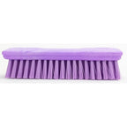 SPARTA 42024EC68 Comfort Grip Plastic Scrub Brush, Hand Brush For Cleaning, 8 Inches, Purple, (Pack of 6)