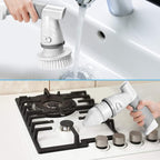 Electric Spin Scrubber, Bathroom Shower Electric Scrubber for Cleaning Tub/Tile/Floor/Sink/Window, Power Cleaning Brush Rechargeable Cordless with 4 Replaceable Cleaner Brush Heads