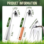 Weed Puller Tool，2026 New Weeding Artifact Uprooting Weeding Tool Weed Remover Tool Manganese Steel Weed Pulling Tool Manual Weeders Tool for Garden (A-2pcs)