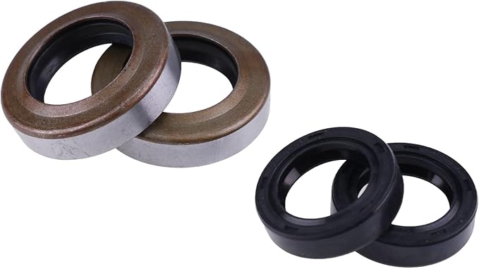JZGRDN 2 Set Tiller Wheel Axle Seals & Tine Oil Seals GW-9618 GW-9602 GW-9621 GW-9601 Compatible with Troy Bilt Horse Tillers