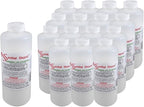 Essential Depot 32 lbs Food Grade Sodium Hydroxide Lye Evenly-Sized Micro Pels (Beads or Particles) - 16 x 2lb Bottles - Lye Drain Cleaner - HDPE Container with Resealable Child Resistant Cap