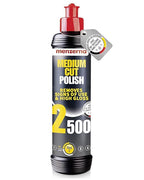 menzerna Medium Cut Polish 2500" I Abrasive Polishing Compound for Medium Scratches and Signs of Use I Buffing and Polishing Compound for Scratch Repair & a Glossy Finish I Silicone Free I 8 fl oz.
