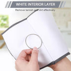 Breling 20 Pcs Silver Jewelry Polishing Cloths 6 x 8 inches Jewelry Cleaning Cloth Sterling Polish Cloths for Jewelry