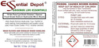 Essential Depot 10 lbs Bottle Food Grade Sodium Hydroxide Lye Evenly-Sized Micro Pels (Beads or Particles) - Lye Drain Cleaner - HDPE Container with Resealable Child Resistant Cap and Handle