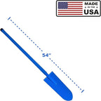 Sharpshooter Shorty Shovel- Weighted Short Handle Sharp Shooter Shovel with Hardened Chromoly 15 Inch Head