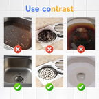 2025 New Sink Drain Cleaner, Upgraded Sink and Drain Cleaner, Powerful Pipe Unclogging Agent Cleaner for Kitchen Toilet and Pipes Cleaning Tool (2PCS)