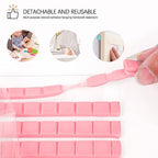 Sticky Mounting Putty for Wall Hanging Removeable Repositionable Adhesive Poster Non Marking Tacky Adhesive for Picture Hanging Crafts（Pink,288）