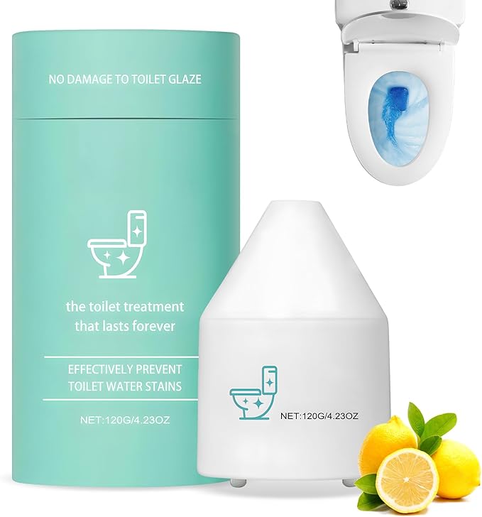 Krazy Clean Toilet Cleaner, Krazy Clean Pro 10 Years Toilet Bowl Cleaners, Crazy Cleans Toilets Bowl Cleaning, Long-Lasting Fresh Scent, Automatically Refreshes Toilet