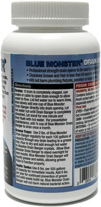 Set of 2 Blue Monster Drain Banger Drain Cleaner