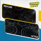 Cerama Bryte Heavy-Duty + Daily Spray Stove Top and Cooktop Cleaner Combo Kit for Glass and Ceramic Surfaces, 16 & 10 Ounces, 2 Pack