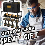 Power Tool Organizer, 120LB Bearing Assemble-free Wall Mount Cordless Drill Holder Utility Racks Storage For Dewalt Milwaukee Christmas Fathers Gifts Husband Garage Workshop On Clearance