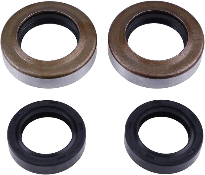 JZGRDN 2 Set Tiller Wheel Axle Seals & Tine Oil Seals GW-9618 GW-9602 GW-9621 GW-9601 Compatible with Troy Bilt Horse Tillers
