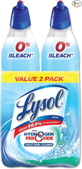 Lysol 88830PK Power & Free Toilet Bowl Cleaner Cool Spring Breeze 24 oz Bottle 2/Pk